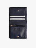 navy blue leather heart wallet_2