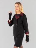 black and red merino wool pea coat _13