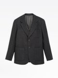 dark grey woolen New Godard jacket_1