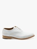 white leather george brogue shoes_2