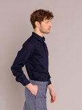 navy blue cotton percale thomas shirt_12
