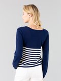 blue and white striped Star jumper_14