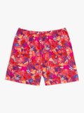 red and fuchsia floral print Lauren shorts_1