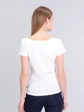 white short sleeves Le Chic t-shirt_13