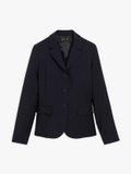 navy blue wool serge Louisa jacket_1