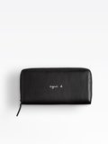 black smooth leather wallet_1