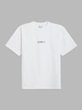 white Christof t-shirt with "agnÃ¨s b." embroidery_1