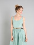 light green taffeta joanna dress_13