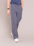 blue and white thin stripes trousers_11