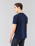 navy blue short sleeves Brando lizard t-shirt_14