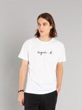 white short sleeves Coulos "agnÃ¨s b." t-shirt_11