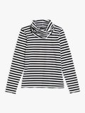 black and white striped Transformable t-shirt_1