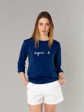 t-shirt cool "agnès b." bleu foncé_11