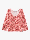 red floral print Bandol t-shirt_1