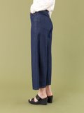 blue lightweight denim Ylenia short trousers_13