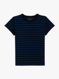 black and dark blue striped Brando t-shirt_1