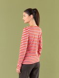 extra-long sleeves striped ultra t-shirt pink and red_14