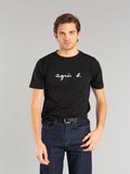 black short sleeves Coulos "agnÃ¨s b." t-shirt_11