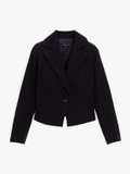 black cropped fitted jacket_1