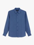 blue linen Andy shirt_1