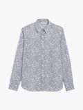 Syd shirt with blue floral print_1