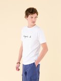 white short sleeves Coulos "agnÃ¨s b." t-shirt_12