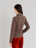 dark brown cashmere Clifford jacket_14