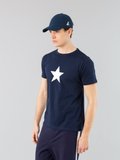 navy blue short sleeves Brando star t-shirt_13