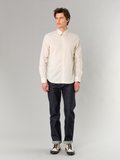 beige cotton percale Thomas shirt_14