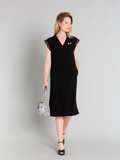 black crepe and lace dress_11