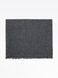 dark grey cashmere Mya short scarf_1