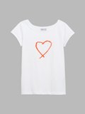 white Sarajevo heart Australie t-shirt_1