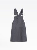 dark grey washed cotton dungaree dress_1