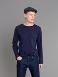 navy blue long sleeves Roulotte t-shirt_11