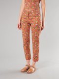 orange and green Elvy trousers with floral print_12