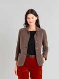 dark brown cashmere Clifford jacket_11