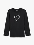 black Sarajevo heart Cool t-shirt_1