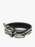 leather Roby belt with zebra print_1