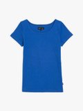 royal blue short sleeves le chic t-shirt_1