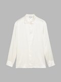 white silk satin Fugitive shirt_1