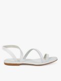 white leather Maia sandals_2