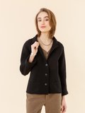 black knit Western jacket_11