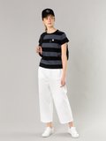 black and anthracite Brando t-shirt with wide stripes_12