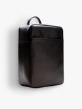 black leather Marceau backpack_2