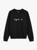black "agnÃ¨s b." Senga sweatshirt_1
