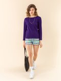 dark purple Bow t-shirt_12