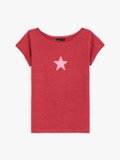 poppy red linen Australie star t-shirt_1