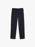 navy blue cotton gabardine chino trousers_1