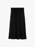 black skirt in merino wool jersey and cashmere_1