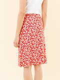 red floral print Amande skirt_13